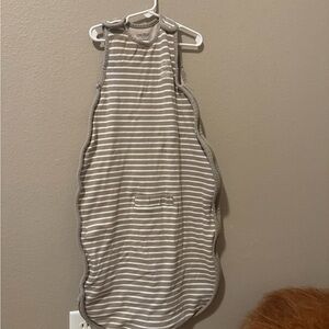 Gray Striped Kids Pajamas Sleep Sack
